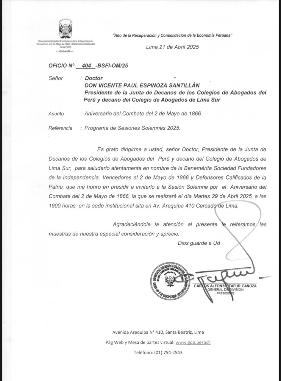 Invitación Aniversario del Combate del 2 de Mayo
