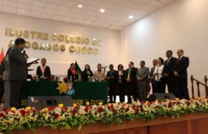 Presidente CALSUR participó en la celebración del 132 aniversario del Ilustre Colegio de Abogado del Cusco