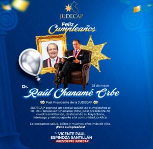 ¡Feliz cumpleaños, Dr. Raúl Chanamé Orbe!