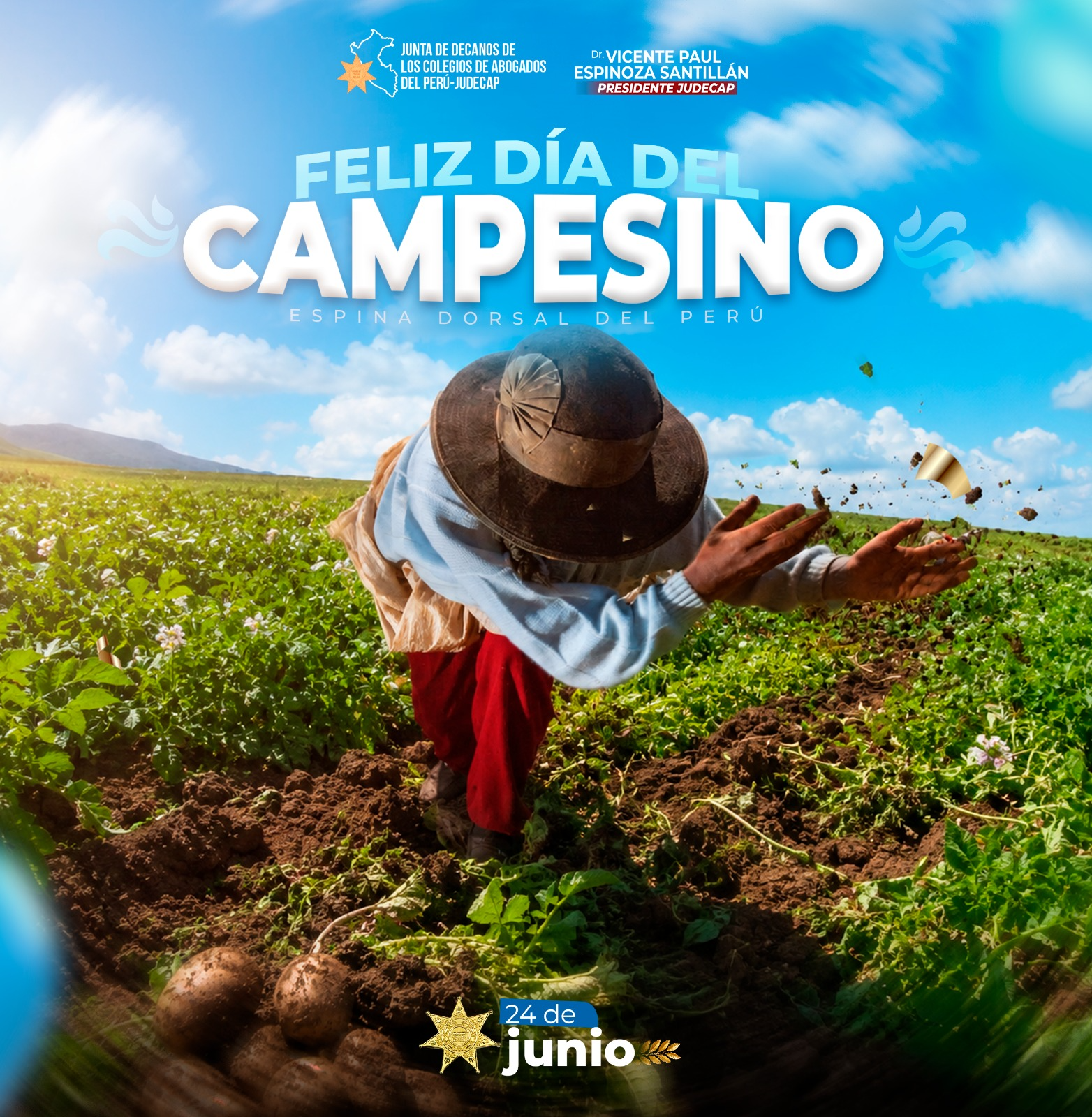 🔵 FELIZ DÍA DEL CAMPESINO 🌾
